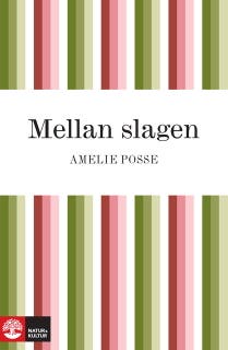 Mellan slagen – omslag till ljudboken av Amelie Posse