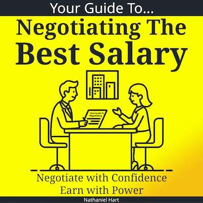 Your Guide To Negotiating The Best Salary – omslag til lydbogen af Nathaniel Hart