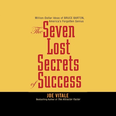 Seven Lost Secrets of Success – omslag til lydbogen af Joe Vitale