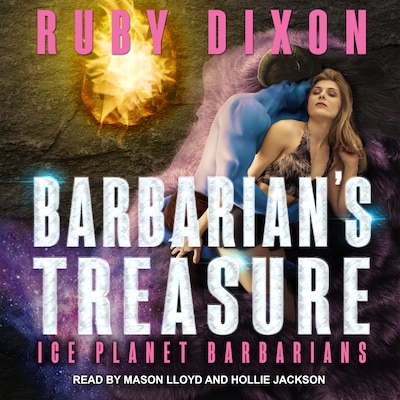 Barbarian's Treasure – omslag til lydbogen af Ruby Dixon