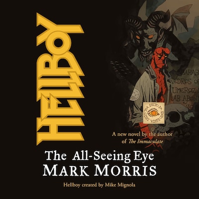 Hellboy: The All-Seeing Eye – omslag til lydbogen af Mark Morris