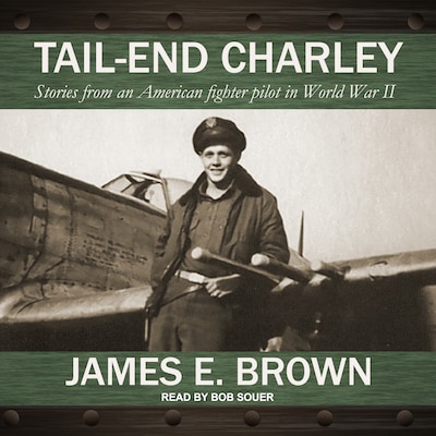 Tail-End Charley – omslag til lydbogen af James E. Brown