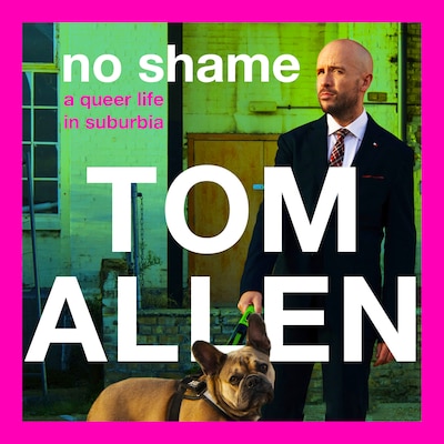No Shame – omslag til lydbogen af Tom Allen