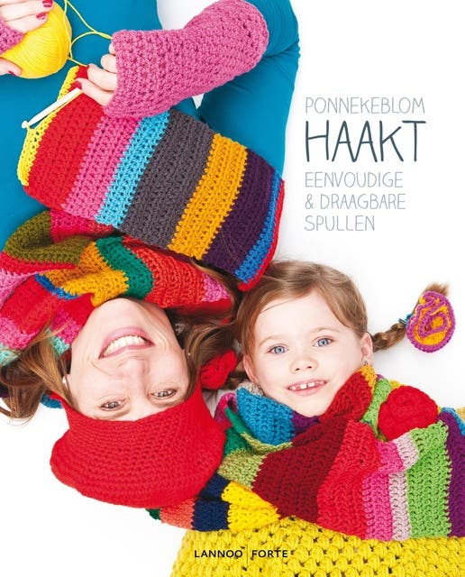Ponnekeblom haakt: eenvoudige en draagbare spullen – omslag van het luisterboek van Els van Hemelryck