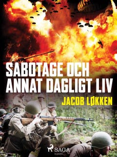 Sabotage och annat dagligt liv – omslag till ljudboken av Jacob Løkken