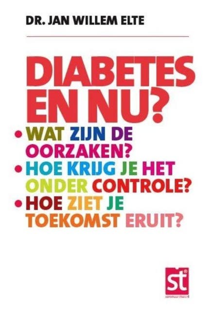 Diabetes en nu? – omslag van het luisterboek van Jan Willem Elte