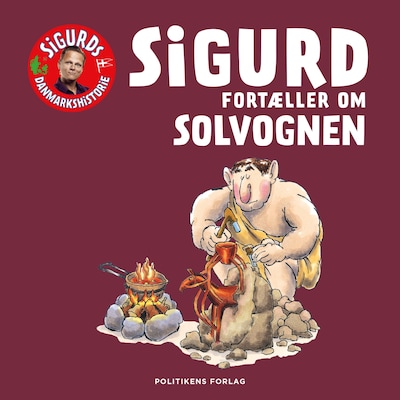 Sigurd fortæller om solvognen – omslag til lydbogen af Sigurd Barrett