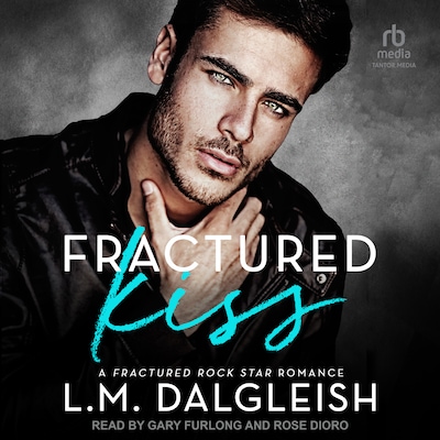 Fractured Kiss – omslag til lydbogen af L. M. Dalgleish