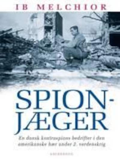 Spionjæger – omslag til lydbogen af Ib Melchior