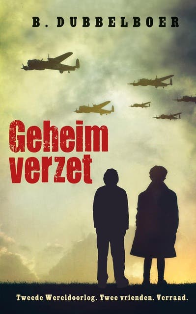 Geheim verzet – omslag van het luisterboek van B Dubbelboer