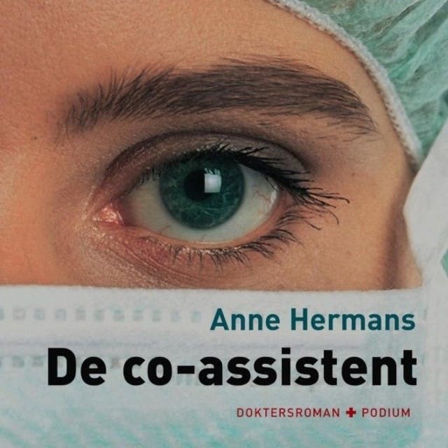 De co-assistent: Doktersroman – omslag van het luisterboek van Anne Hermans