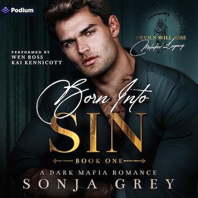 Born into Sin – omslag til lydbogen af Sonja Grey
