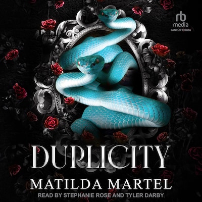 Duplicity – omslag til lydbogen af Matilda Martel