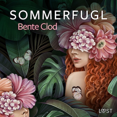 Sommerfugl – erotisk novelle – omslag til lydbogen af Bente Clod