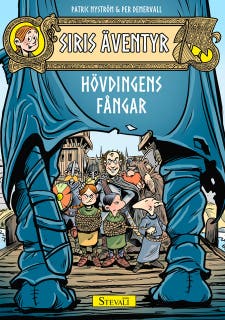 Siris äventyr - Hövdingens fångar – omslag till ljudboken av Patric Nyström,Per Demervall