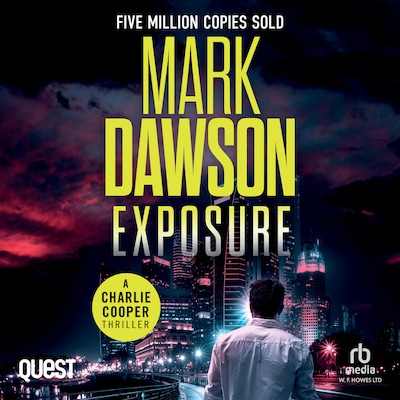 Exposure – omslag til lydbogen af Mark Dawson