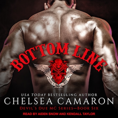 Bottom Line – omslag til lydbogen af Chelsea Camaron