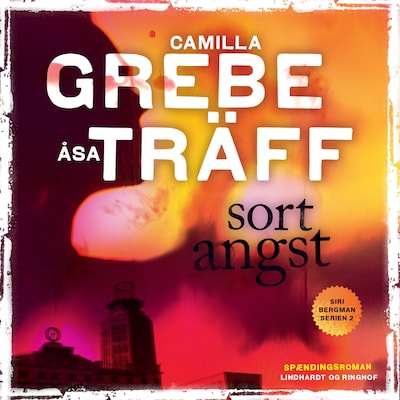 Sort angst – omslag til lydbogen af Camilla Grebe, Åsa Träff