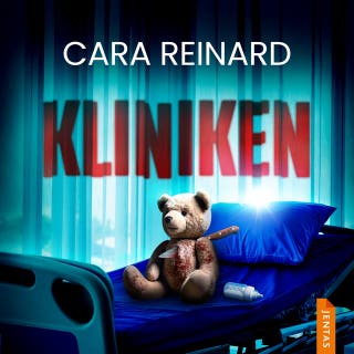 Kliniken – omslag till ljudboken av Cara Reinard