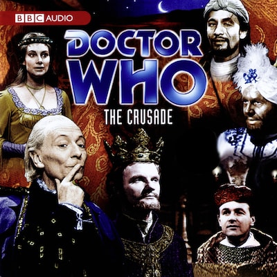 Doctor Who: The Crusade (TV Soundtrack) – omslag til lydbogen af David Whitaker