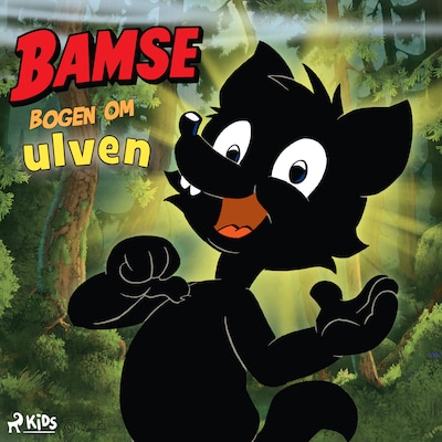 Bamse - Bogen om ulven – omslag til lydbogen af Jimmy Wallin