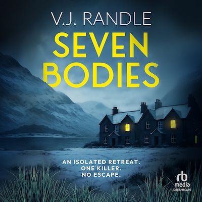 Seven Bodies – omslag til lydbogen af V.J. Randle