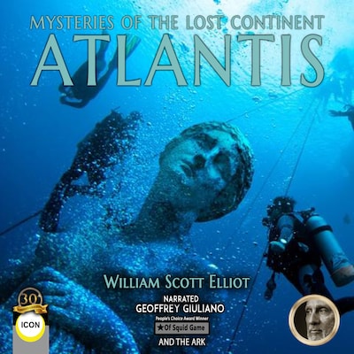 Mysteries Of The Lost Continent Atlantis – omslag til lydbogen af William Elliot