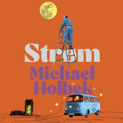 Strøm – omslag til lydbogen af Michael Holbek
