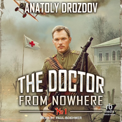The Doctor from Nowhere – omslag til lydbogen af Anatoly Drozdov
