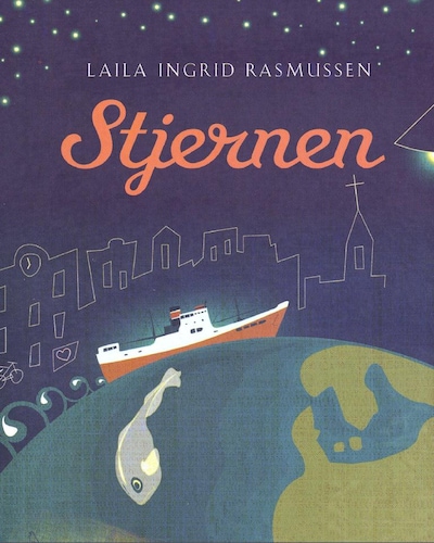 Stjernen – omslag til lydbogen af Laila Ingrid Rasmussen