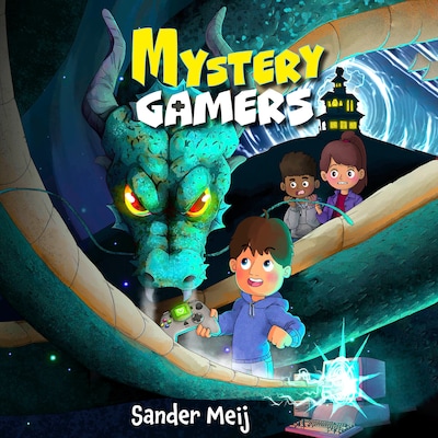 Mystery Gamers – omslag van het luisterboek van Sander Meij