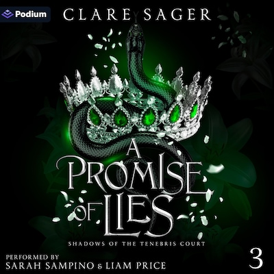 A Promise of Lies – omslag til lydbogen af Clare Sager