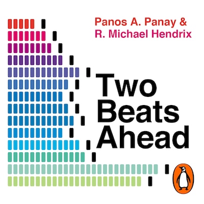 Two Beats Ahead – omslag til lydbogen af Panos A. Panay, R. Michael Hendrix