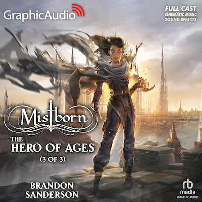 The Hero of Ages (3 of 3) [Dramatized Adaptation] "International Edition" – omslag til lydbogen af Brandon Sanderson