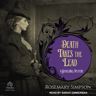 Death Takes the Lead – omslag til lydbogen af Rosemary Simpson