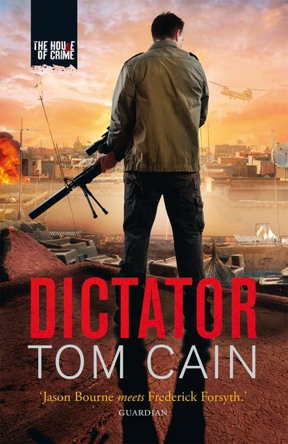 Dictator – omslag van het luisterboek van Tom Cain