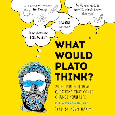 What Would Plato Think? – omslag til lydbogen af D.E. Wittkower