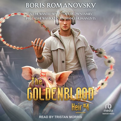 The Goldenblood Heir: Book 4 – omslag til lydbogen af Boris Romanovsky