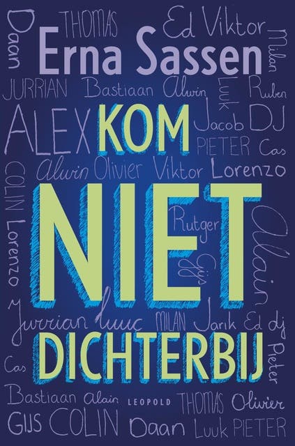 Kom niet dichterbij – omslag van het luisterboek van Erna Sassen