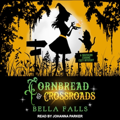 Cornbread & Crossroads – omslag til lydbogen af Bella Falls
