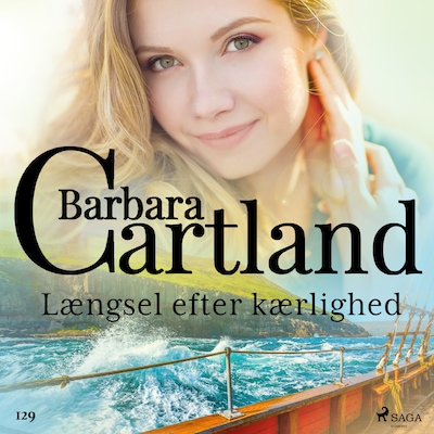 Længsel efter kærlighed – omslag til lydbogen af Barbara Cartland