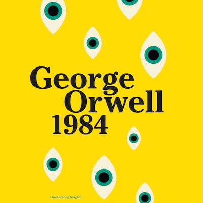 1984 – omslag til lydbogen af George Orwell