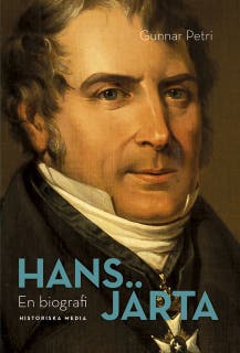 Hans Järta - En biografi – omslag till ljudboken av Gunnar Petri
