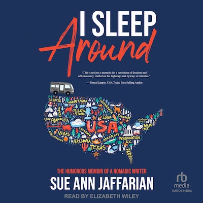 I Sleep Around – omslag til lydbogen af Sue Ann Jaffarian