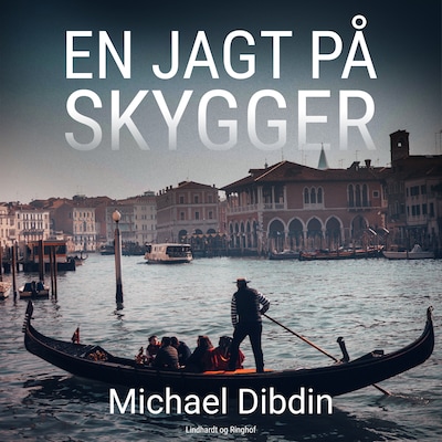 En jagt på skygger – omslag til lydbogen af Michael John Dibdin