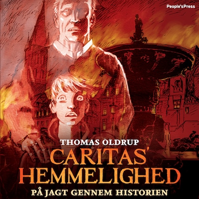 Caritas' hemmelighed – omslag til lydbogen af Thomas Oldrup