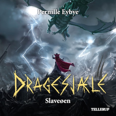 Dragesjæle #3: Slaveøen – omslag til lydbogen af Pernille Eybye