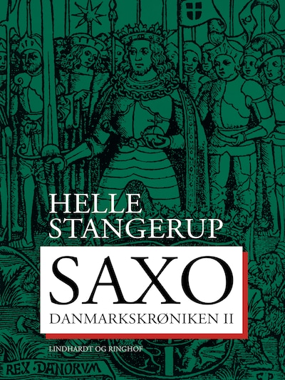 Saxo: Danmarkskrøniken II – omslag til lydbogen af Helle Stangerup