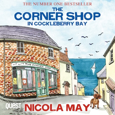 The Corner Shop in Cockleberry Bay – omslag til lydbogen af Nicola May