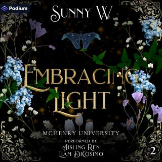 Embracing Light: McHenry University, Book 2 – omslag till ljudboken av Sunny W